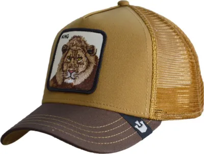 Obrázok produktu pre GOORIN BROS. Uni Trucker Cap - Kappe, predná nášivka, jedna veľkosť The King Lion