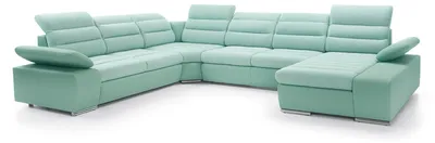 Produktbild von Wohnlandschaft Ecksofa U-form Eckcouch mit Schlaffunktion Sofa Couch