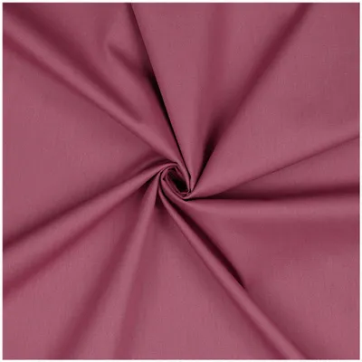 Baumwoll-Popeline 5009 Orchidee – Uni Baumwollstoff Meterware mit Oeko-Tex Zertifikat.