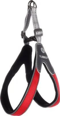 Image de Flamingo harnais Easy Hilka rouge, taille : L