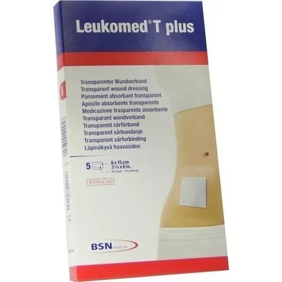 Obrázok produktu pre LEUKOMED TRANSP. PLUS STERILE PFL. 8x15 cm, 5 St. Pflaster