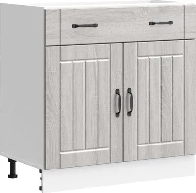 Obrázok produktu pre vidaXL Kuchynská linka Lucca Grey Sonoma materiál na báze dreva