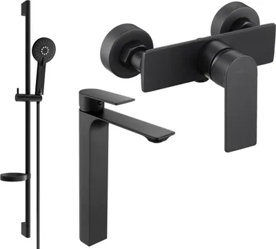 Immagine prodotto di Mexen Alexa DS40 set doccia, nero - 71214DS40-70