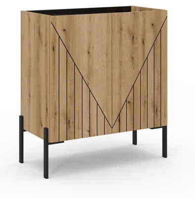 Image de Neo buffet 2 portes, chêneReproduction.