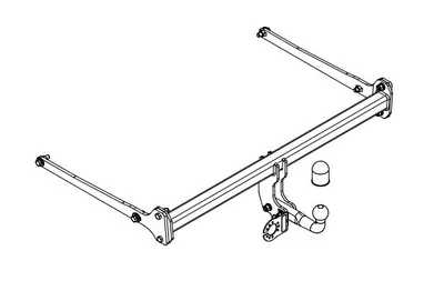 Produktbild von STEINHOF T-236 Anhängerkupplung 1400kg Max für TOYOTA YARIS CROSS (MXP)