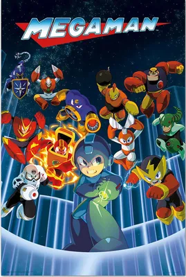 Image de Mega Man - Personnages - Affiche de film - 61x91,5 cm