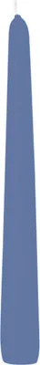 Produktbild von Spitzkerzen Grau-Blau 250 x Ø 25 mm, 8 Stück