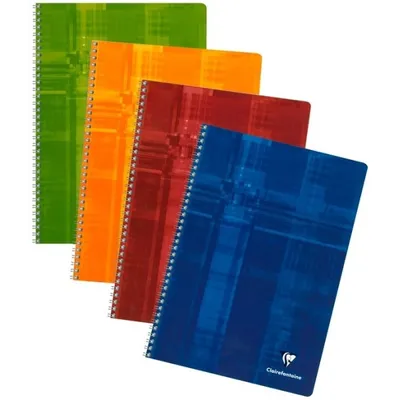 Obrázek produktu pro Clairefontaine 68161C Clairefontaine Spirálový zápisník, A4, sešit, 180 stran