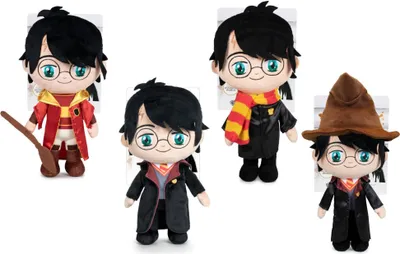 Productafbeelding van Harry Potter pluchen figuurs set, Harry Potter, 29 cm (24 stuks)