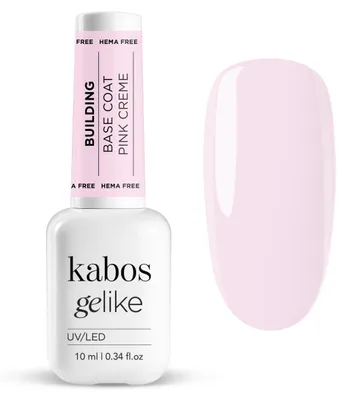 Productafbeelding van Kabos Gelike Basisgebouw Pink Creme 10ml voor nagels