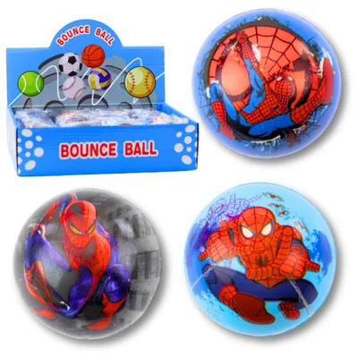 Produktbild von Schaumstoffball für Hüpfspaß, Superhelden-Spinne, 6,5 cm