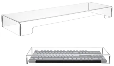 Produktbild von Tastaturabdeckung Transparent - Tastaturschutz - Wasserdicht - Staubschutz - Stoßfest - 47,5 x 15 cm