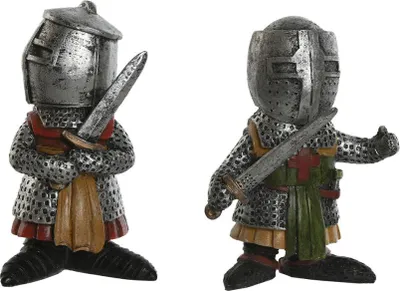 Obrázek produktu pro Dekorativní figurka Home ESPRIT šedá 6 x 4 x 9 cm (2 ks)
