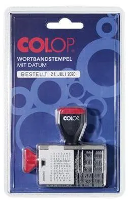 Produktbild von Herlitz Datumstempel / Wortstempel Colop 04000 WD