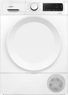 Produktbild von Constructa CWQ3R401, Freistehend, Frontlader, Wärmepumpe, Weiß, Tasten, Drehregler, Rechts