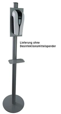 Image de PRIMASoft 091001 Colonne de désinfection 148 cm métal gris argenté