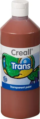 Produktbild von CREALL - Fensterfarbe Creme transbraun 500 ml | 1 Flasche