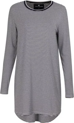 Produktbild von TOM TAILOR Damen Nachthemd blau quergestreift Größe: 40