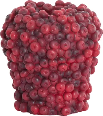 Produktbild von Light & Living - Vase BERRIES - Ø20x20,5cm - Rot