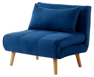 Produktbild von Schlafsessel Chila - Polyester - Blau