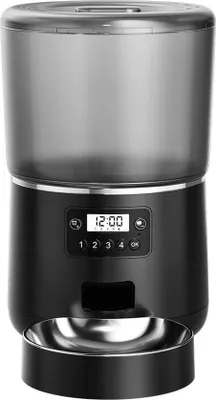 Image de Distributeur automatique de nourriture avec écran LCD et une capacité de 4 litres