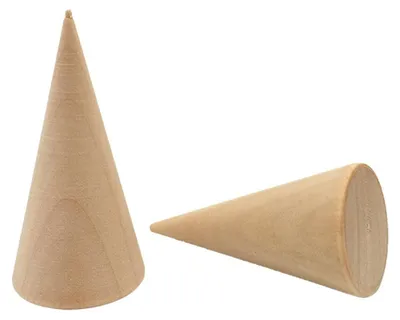 Immagine prodotto di Supporti conici in legno per gioielli