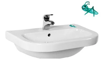 Obrázek produktu pro Jika Baby - Umyvadlo dětské 500x410 mm, s přepadem, bílá H8126110001391