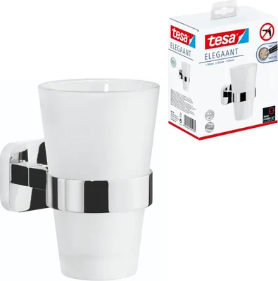 Obrázok produktu pre tesa Elegaant Zahnbürstenhalter inkl. Kleber