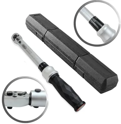 Produktbild von FAMEX 10873 Drehmomentschlüssel 1/4 Zoll (6,3 mm) 6-30 Nm - für Fahrrad uvm.