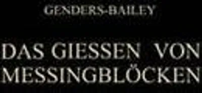 Obrázek produktu pro Das Giessen von Messingblöcken