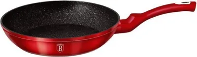 Produktbild von Berlinger Haus BH/1252N, Rund, Allzweckpfanne, Burgund, Aluminium, 1,7 l, Gas, Halogen, Induktion