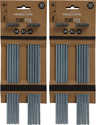 Produktbild von Zeltheringe Heringe Heringssatz Bodenanker 20 Stk. Erdnagel Camping Vorzelt Zelt C740