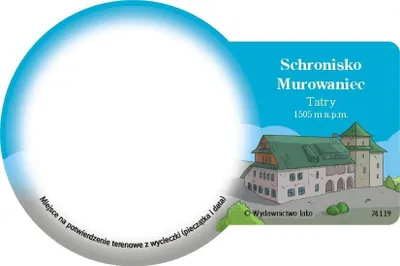 Produktbild von Kühlschrankmagnet - Gebirgsherberge Murowaniec