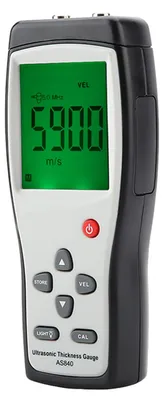Ultrasone Diktemeter 1,2–225 mm mit Kalibrierblock