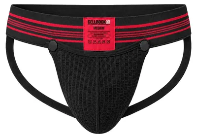 Produktbild von CELLBLOCK 13 Tight End 2" Snap Up Shadow Jockstrap Red - Größe M