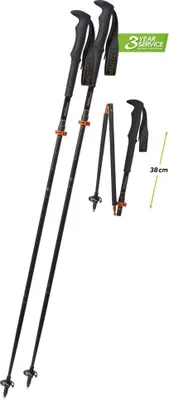 Produktbild von Komperdell CARBON FXP APPROACH COMPACT Trekkingstöcke Wanderstöcke 105-125cm