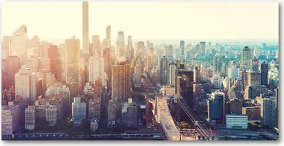 Produktbild von Tulup® Leinwandbild - 140x70 cm - Wandkunst - Drucke auf Leinwand - Leinwanddruck  - Sehenswürdigkeiten & Architektur - Blau - New York