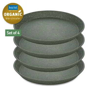 Obrázok produktu pre Koziol raňajkový tanier Connect Grey ø 21 cm - 4 kusy
