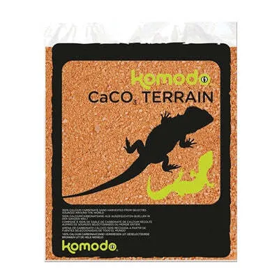 Produktbild von Komodo CaCo3 Sand Terracotta - essbarer Sand für Reptilien komodo