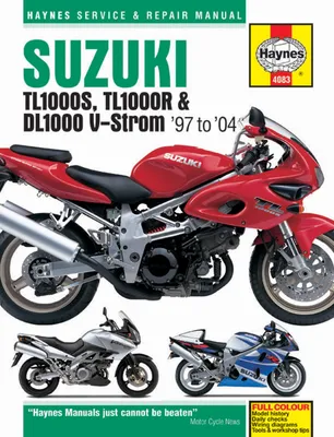Produktbild von Suzuki TL1000S/R & DL1000 V-Strom (97 - 04) Haynes Repair Manual