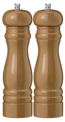 Produktbild von 2tlg. Salz- und Pfeffermühle SPICY hazelnut hellbraun Landhausküche Beach House