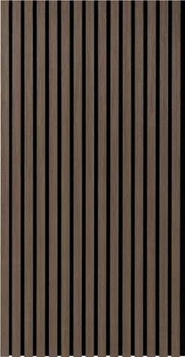 Produktbild von Faziango Akustikpaneel Selbstklebend 1x Paneel, Holz aus MDF, auf- und nebeneinader platzierbar I Schallschutzpaneel Akustikplatten Wandpaneel