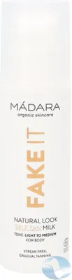 Produktbild von Mádara Madara Fake It Leche Autobronceadora Tono Light to Medium 150ml