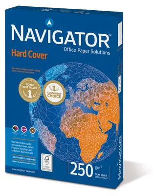 Produktbild von Navigator Hard Cover Kopierpapier 250g/m² DIN-A4 125 Blatt weiß