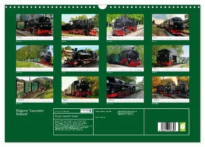 Produktbild von Rügens "rasender Roland" (Wandkalender 2026 DIN A3 quer), CALVENDO Monatskalender