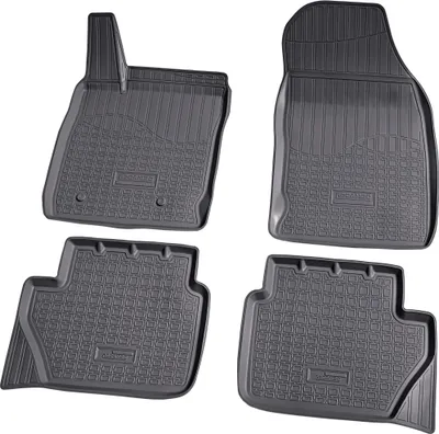 Image de tapis en caoutchouc 3D pour Ford EcoSport | année à partir de 2012> | ajusté avec bordure