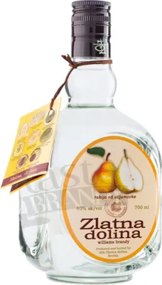 Produktbild von Duftend Williams Christ Edelbrand Goldenes Tal aus Serbien 0,7l