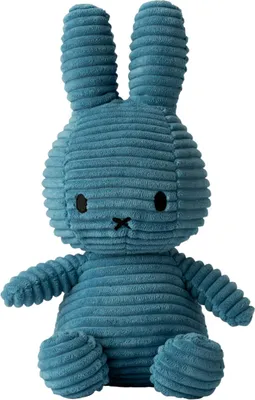Produktbild von Miffy Sitting Corduroy - Aviator Blue - 23 cm