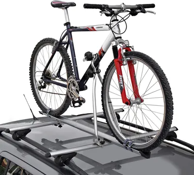 Produktbild von Menabo Fahrradträger Huggy für 1 Fahrrad bis 15kg Stahl Dachfahrradträger