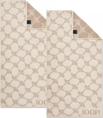 Produktbild von 2 Stück Joop! Handtuch Cornflower 1611-36 Creme 50x100